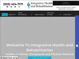 Sites similar to integrativehealthandrehab.com