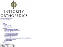 Sites similar to integrityorthopedics.com