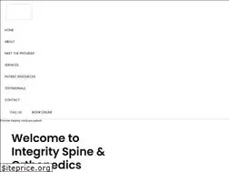 Sites similar to integrityspineortho.com