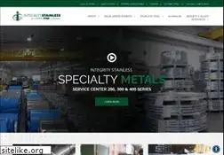Sites similar to integritystainless.com
