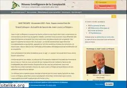 Sites similar to intelligence-complexite.org