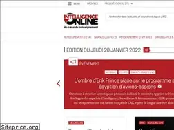 Sites similar to intelligenceonline.fr