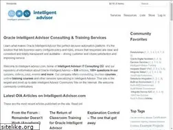 Sites similar to intelligent-advisor.com