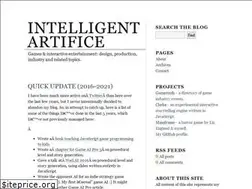 Sites similar to intelligent-artifice.com
