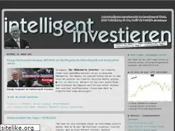 Sites similar to intelligent-investieren.net