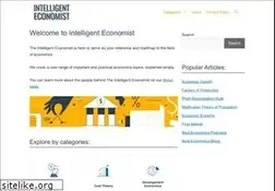 Sites similar to intelligenteconomist.com