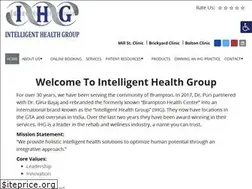 Sites similar to intelligenthealthgroup.ca