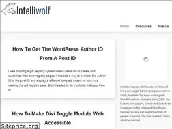 Sites similar to intelliwolf.com