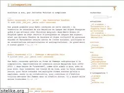 Sites similar to intempestive.net