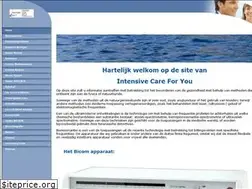 Sites similar to intensivecareforyou.nl