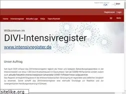 Sites similar to intensivregister.de