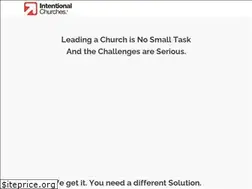 Sites similar to intentionalchurches.com