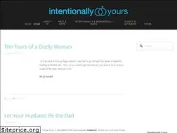 Sites similar to intentionallyyours.org