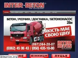 Sites similar to inter-beton.ua