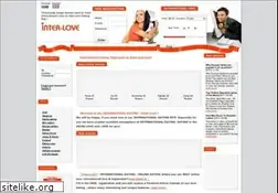 Sites similar to inter-love.com