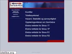Sites similar to inter-ped.no