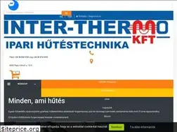 Sites similar to inter-thermo.hu