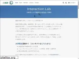 Sites similar to interaction-lab.org