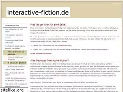 Sites similar to interactive-fiction.de