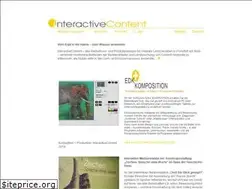 Sites similar to interactivecontent.de