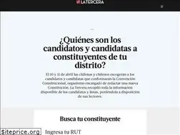 Sites similar to interactivo.latercera.com