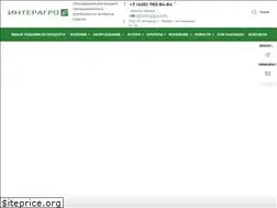 Sites similar to interagro.info