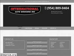 Sites similar to interautobrokers.com