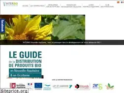 Sites similar to interbionouvelleaquitaine.com