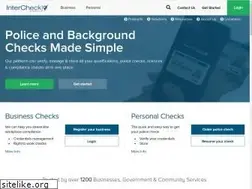 Sites similar to intercheck.com.au