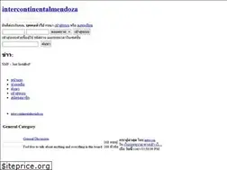 Sites similar to intercontinentalmendoza.com