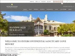 Sites similar to intercontinentalsanctuarycove.com