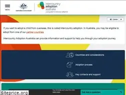Sites similar to intercountryadoption.gov.au