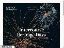 Sites similar to intercourseheritagedays.com