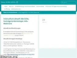 Sites similar to interculture.de