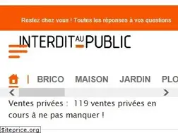 Sites similar to interditaupublic.com
