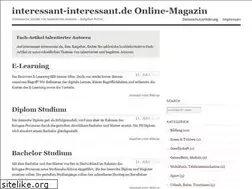Sites similar to interessant-interessant.de