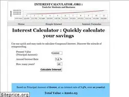 Sites similar to interestcalculator.org