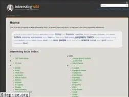 Sites similar to interestingwiki.com