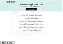 Sites similar to interestonlyloans.com