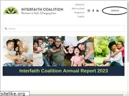 Sites similar to interfaith-coalition.org