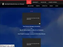 Sites similar to interfaithmoralactiononclimate.org