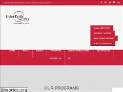 Sites similar to interfaithworkscny.org
