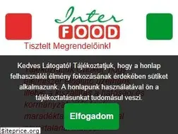 Sites similar to interfood.hu