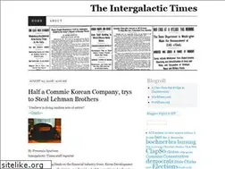 Sites similar to intergalactictimes.wordpress.com