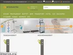 Sites similar to intergastro.de