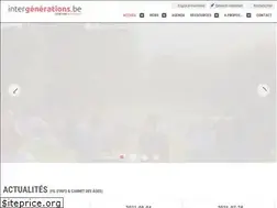 Sites similar to intergeneration.be