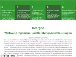Sites similar to intergeo.com