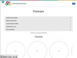 Sites similar to intergym.lt
