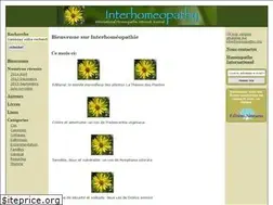 Sites similar to interhomeopathy.fr