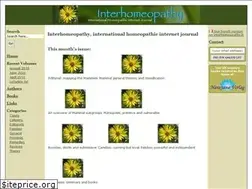 Sites similar to interhomeopathy.org